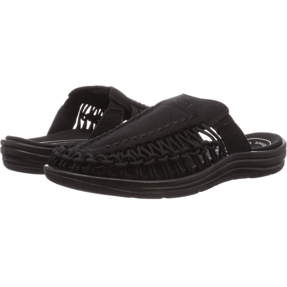 Men's KEEN Black Slip-On Sandals